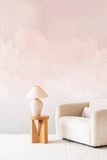 Canopy wallpaper in Rose colour. Emma Hayes designer wallpaper